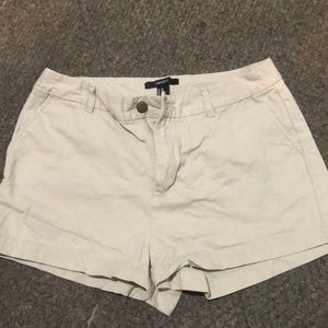Tan low rise forever 21 shorts